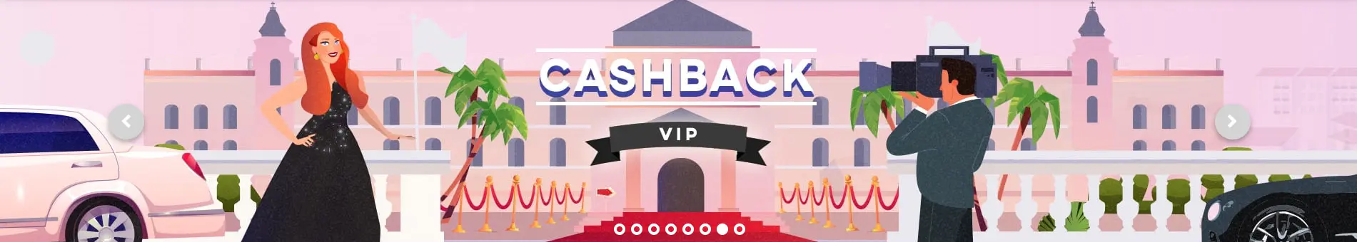 cashback VIP PLANET 7 CASINO